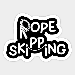 Rope Skipping Rope Design for proud Rope Jumpers Sticker